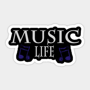 Musica Life Sticker